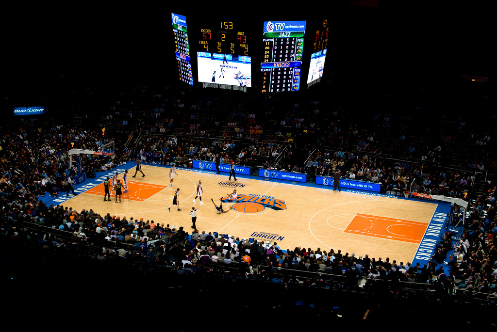 New-York Knicks in the Madison Square Garden