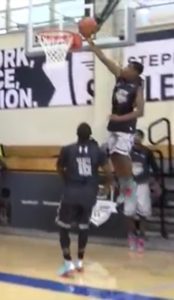 Dennis Smith jr. durante un allenamento.