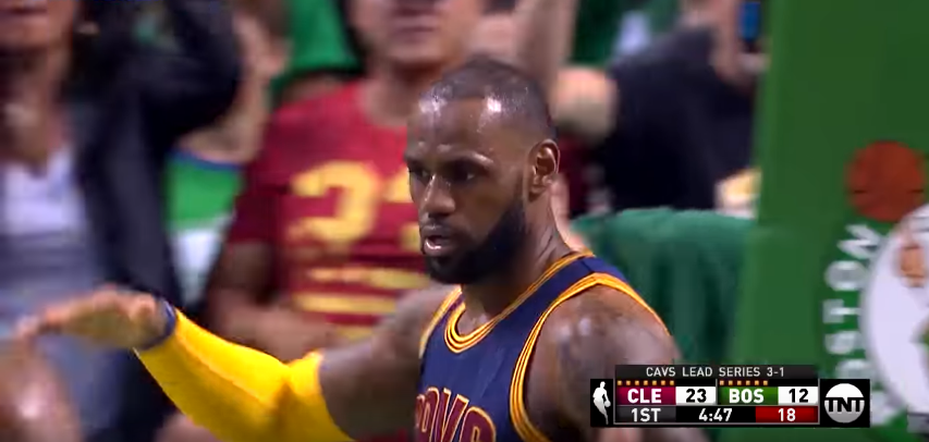 NBA Playoff 2017: per il 7° anno consecutivo, LeBron James vince la Eastern Conference a vola alle Finals (foto da: youtube.com)