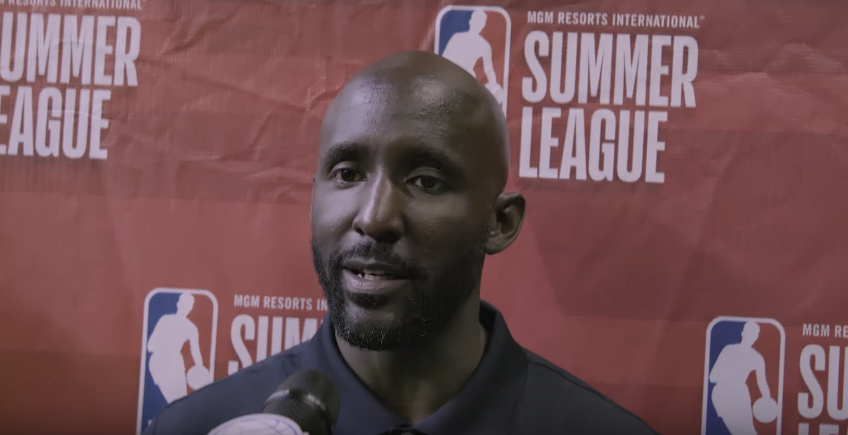 Lloyd Pierce, head coach Atlanta Hawks